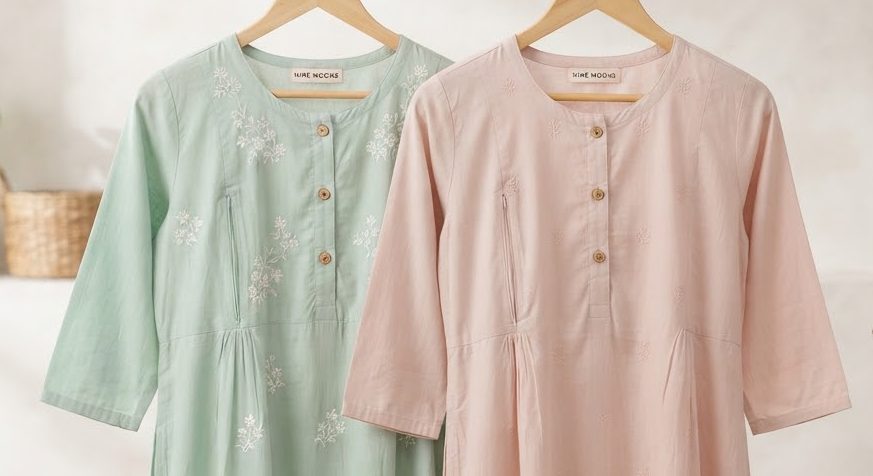 Nursing Kurta 2-Pack — detail view